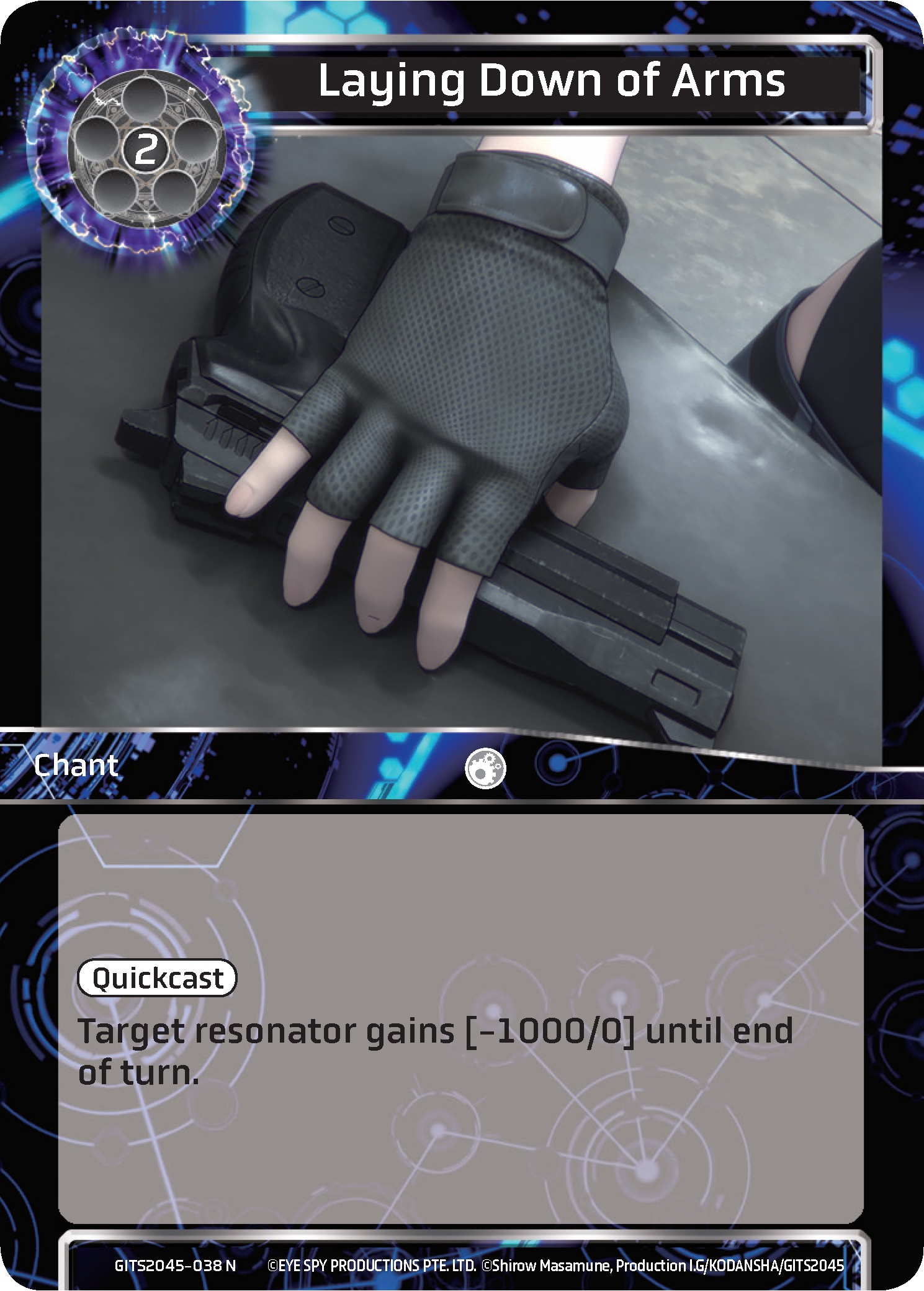 Laying Down of Arms