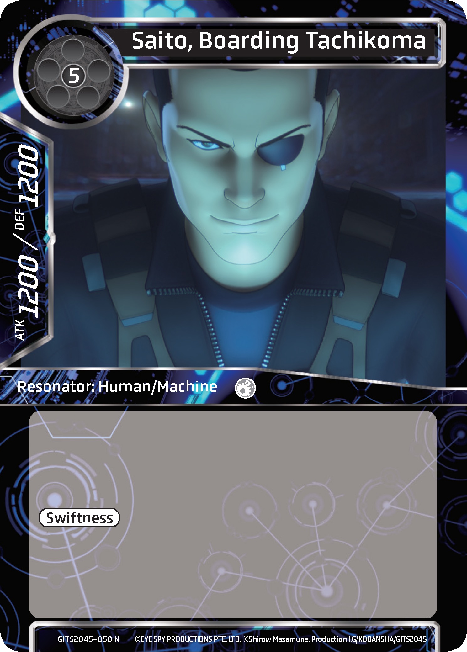 齐藤, Boarding Tachikoma