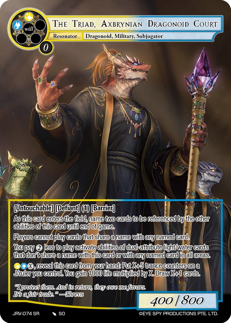 阿克布林的龙人法庭三人组